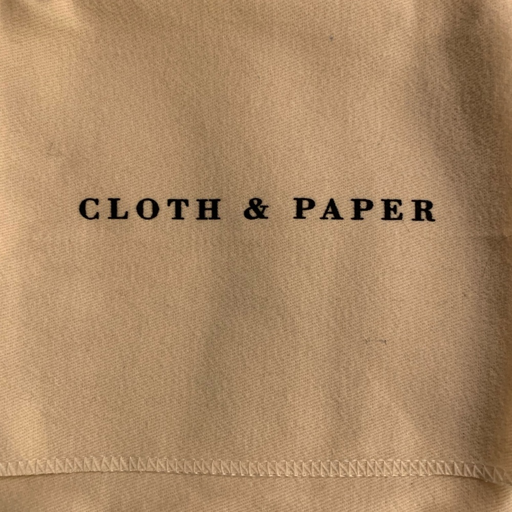Cloth & Paper Croc embossed leather planner